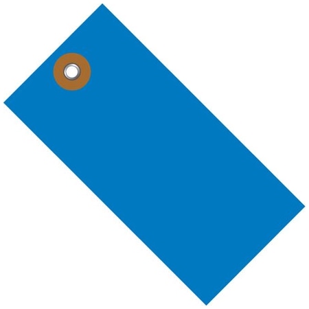 Bsc Preferred 5 1/4 x 2 5/8'' Blue Tyvek Shipping Tag, 100PK BUY00015704